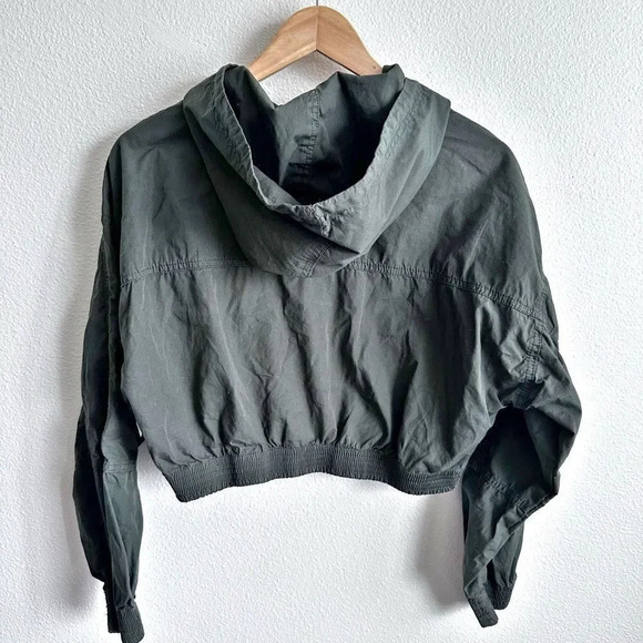 BDG URBAN OUTFITTERS | Dark Green Cropped Utility Jacket Lightweight NWT | Small - Picture 7 of 7